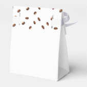 Little Bean Is Brewing Coffee Theme Baby Shower フェイバーボックス (裏面サイド)
