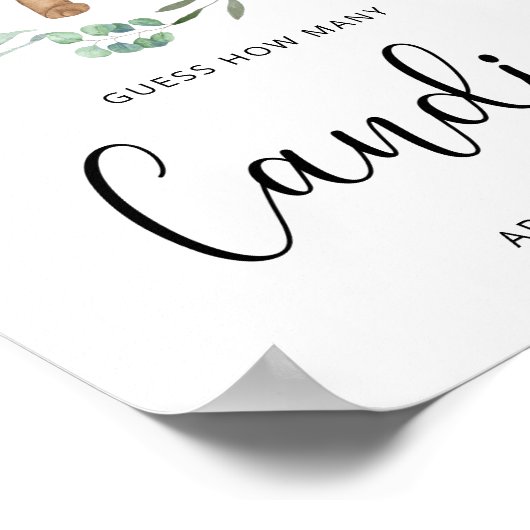 Little bearはキャンディーズのポスターを何枚か推測する ポスター (角)