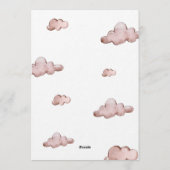 Little Bear Any Age Birthday Invitation 招待状 (裏面)