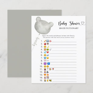 Little Bear baby shower絵文字ゲーム