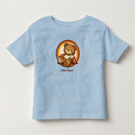 Little Bear Cute Retro Kawaii Toddler T-Shirt トドラーTシャツ