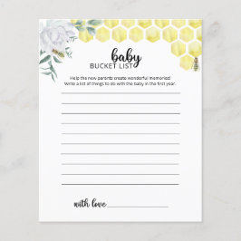 Little Beeベビーバケットリスト