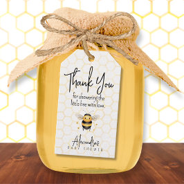 Little Bee Baby 男女兼用 Shower Thank You ギフトタグ