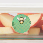 Little bee buzz food drink label stickers ラベル (貼付)