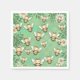 Little Bee's Buzz Napkins スタンダードカクテルナプキン