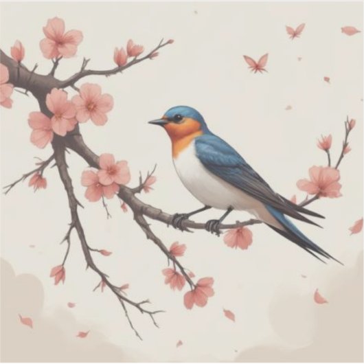 Little Bird シール (正面)