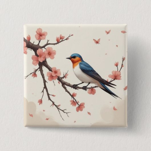 Little Bird 缶バッジ (正面)