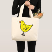 Little Bird 01 ラージトートバッグ (正面(商品))