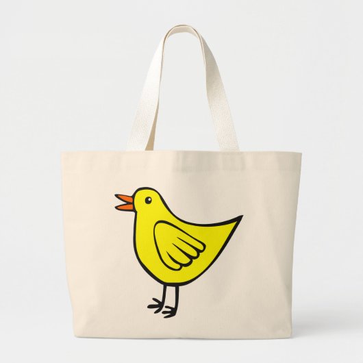 Little Bird 01 ラージトートバッグ (正面)