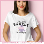 Little Bird Bakery Cute Cupcake Tシャツ