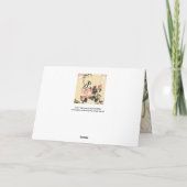 LITTLE BIRD,PINK ROSES,LOTUS FLOWER Valentine Day シーズンカード (裏面)