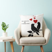 little birds with hearts クッション (椅子)