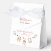 Little Bit Of Country Winter Boho Baby Girl Shower フェイバーボックス (正面)