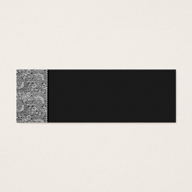 LITTLE BLACK CARDカスタマイズ可能な個人用カード (正面)