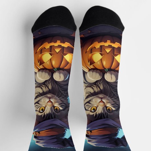 little Black cat   ソックス (上部)