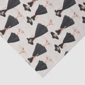 Little Black Dress Society Cute Whimsical Fashion  薄葉紙 (詳細)