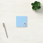 Little Black & White Cow 3" x 3" Post-it®ノート ポストイット (オフィス)