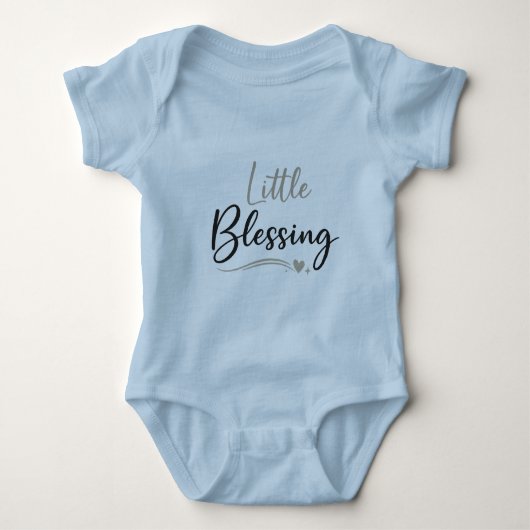 Little Blessing – Elegant Baby Bodysuit Design   ( ベビーボディスーツ (正面)