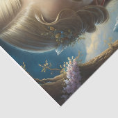 Little blond girl with blue dress v1 薄葉紙 (詳細)