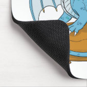 Little Blue Dragon マウスパッド (コーナー)