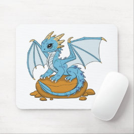 Little Blue Dragon マウスパッド