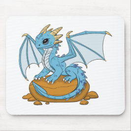 Little Blue Dragon マウスパッド