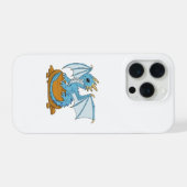 Little Blue Dragon iPhoneケース (裏面横)