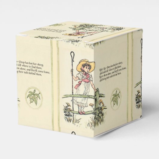 Little Bo-Peep:ケイトクラシックグリーンアウェイ子供部屋 フェイバーボックス (正面サイド)