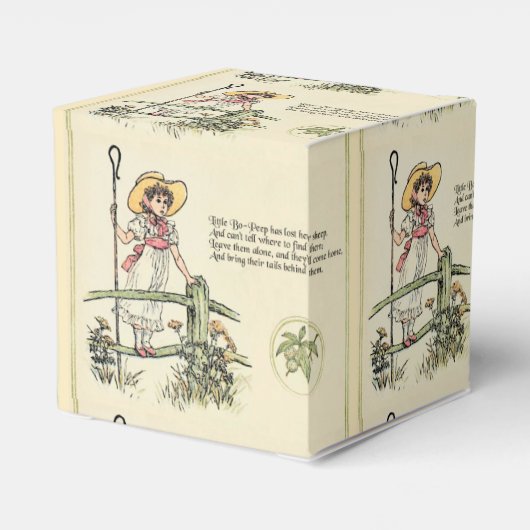 Little Bo-Peep：ケイトクラシックグリーンアウェイ子供部屋 フェイバーボックス (裏面サイド)
