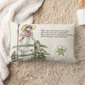 Little Bo-Peep:ケイトクラシックグリーンアウェイ子供部屋 ランバークッション (ブランケット)