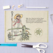 Little Bo-Peep：ケイトクラシックグリーンアウェイ子供部屋 薄葉紙 (クラフト)