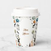 LITTLE BOOが幽霊カボチャ不気味赤ちゃんシャワー 紙コップ (裏面)