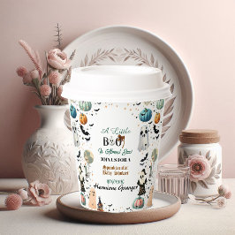 LITTLE BOOが幽霊カボチャ不気味赤ちゃんシャワー 紙コップ