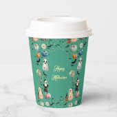 LITTLE BOOが幽霊カボチャ不気味赤ちゃんシャワー 紙コップ (裏面)