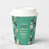 LITTLE BOOが幽霊カボチャ不気味赤ちゃんシャワー 紙コップ (正面)