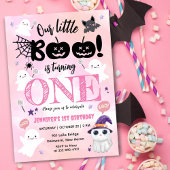 Little Booが1ハロウィーン1歳の誕生日を迎える 招待状