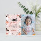 Little BooがBdayで2回目の不気味写真を撮る サンキューカード (スタンド正面)