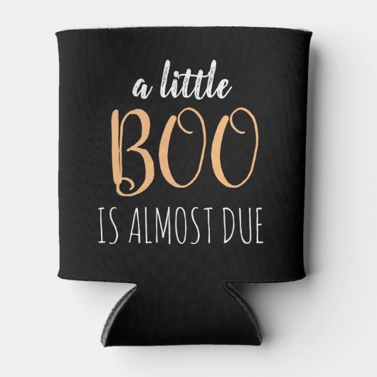 Little Booはほとんどハロウィーンの赤ちゃんシャワー 缶クーラー (正面)