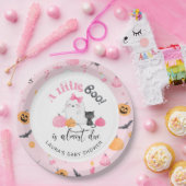 Little Booはほとんどピンクの赤ちゃんシャワー ペーパープレート (パーティー)