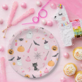 Little Booはほとんどピンクの赤ちゃんシャワー ペーパープレート (パーティー)