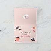 Little Booはほとんど赤ちゃんシャワーありがとう サンキューカード (内部)