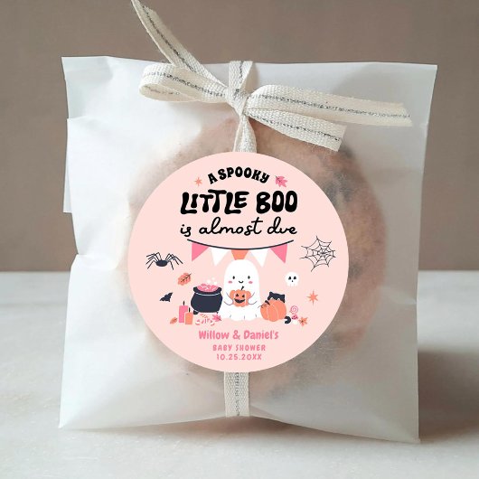 Little Booはほとんど赤ちゃんシャワーのシール ラウンドシール