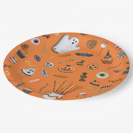 Little Booはほとんど赤ちゃんシャワー ペーパープレート (アングル)