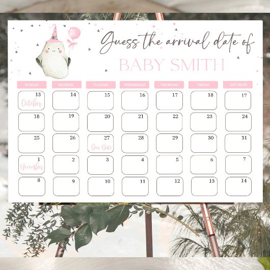 Little Booはほとんど赤ちゃんシャワー ポスター