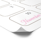 Little Booはほとんど赤ちゃんシャワー ポスター (角)