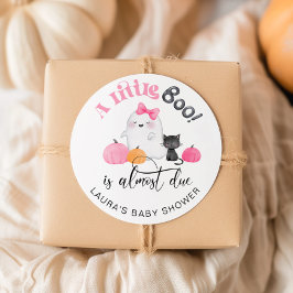 Little Booはほとんど赤ちゃんシャワー ラウンドシール