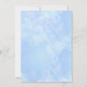 Little BooはほとんどDUE Boy Halloween Baby Shower 招待状 (裏面)