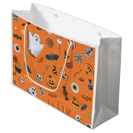 Little Booはハロウィーンの時期に近い ラージペーパーバッグ