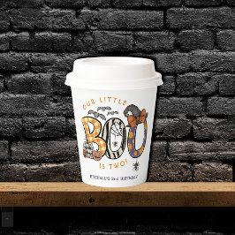 Little Booは2ハロウィーン2回目の誕生日 紙コップ