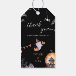 Little Booほとんどハロウィーンの赤ちゃんシャワー ギフトタグ